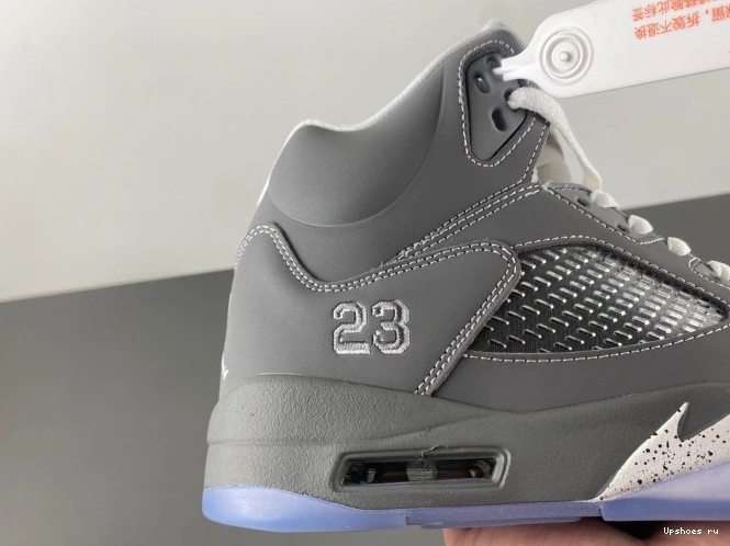 Jordan  Grey'   5 Retro 136027-005 'Wolf 1130